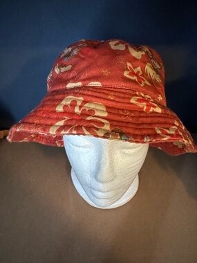 Disney Parks Mickey Minnie Tropical Serenade Bucket Hat, OS